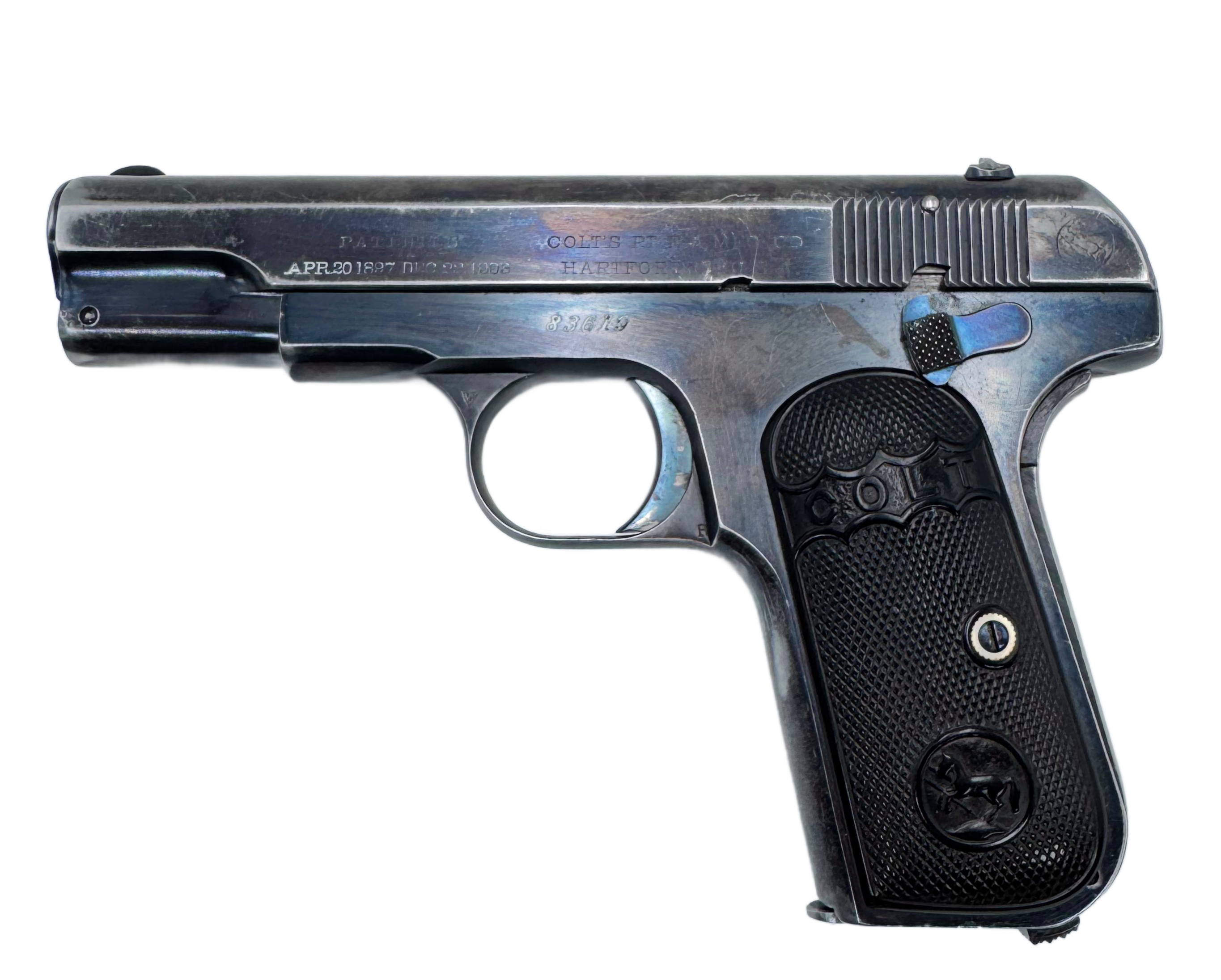 希少　HAROLD PINTER Complete Works Ⅱ Colt 1903 M1903 32acp Pocket Hammerless Type II 1909 High Gloss