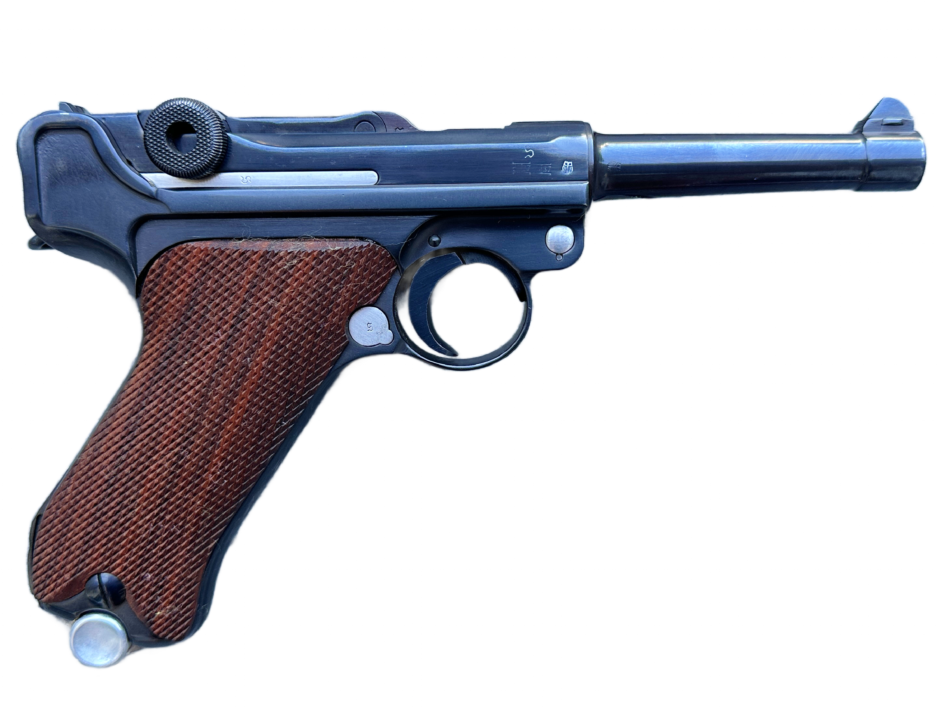 WWII Authentic German 1934 P.08 S-42 K Date Luger Pistol | WW2