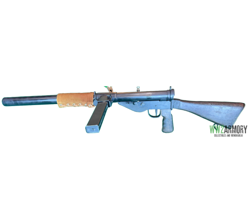WW2 British Sten MK5 Semi-Auto Sub Machine Gun Caliber 9mm 32 Round Magazine 