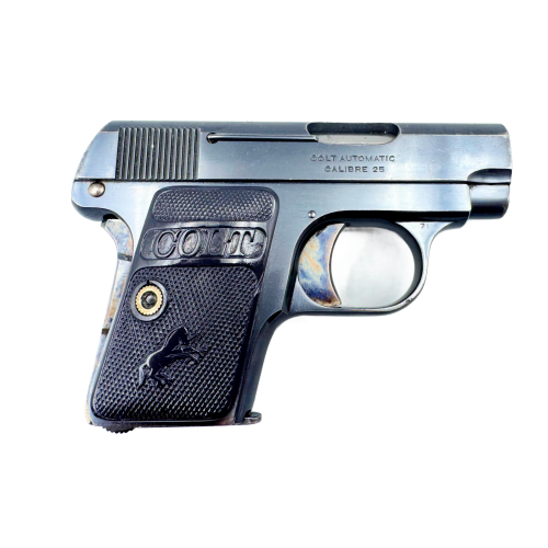 Commercial Colt Model 1908 Hammerless Vest Pocket Pistol .25 Year Made: 1920