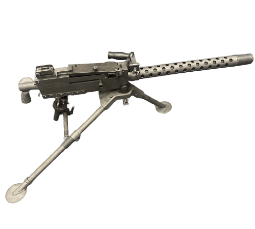 WW2 US Browning 1919 Semi-Auto Machine Gun with Bipod