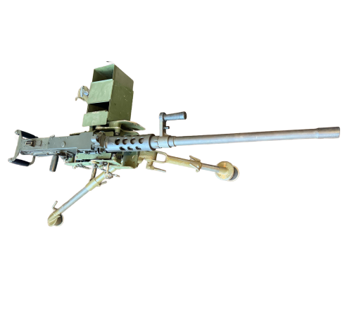 Browning M2 M3 Deuce Semi Automatic Machine Gun WW2 Tripod T&E Pintle Buffered M3 Mount Free Shipping!