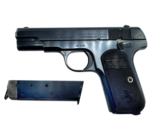 Colt Model 1908 Hammerless Pocket Pistol .380 Year Made: 1919 