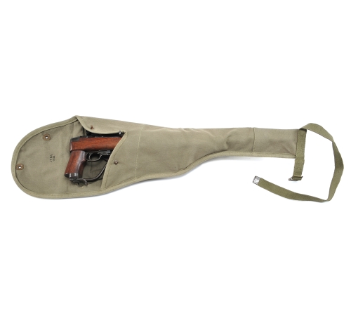 WW2 US M1 Carbine Canvas Paratrooper Jump Case without Magazine Pouch JT&L 1943 Dark OD REPRODUCTION