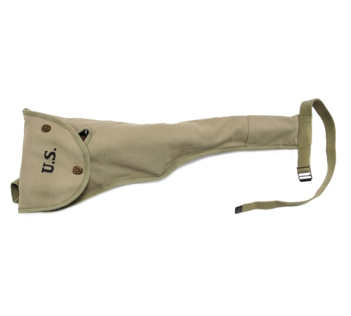 WW2 US M1 Carbine Canvas Paratrooper Jump Case without Magazine Pouch JT&L 1943 light OD REPRODUCTION 